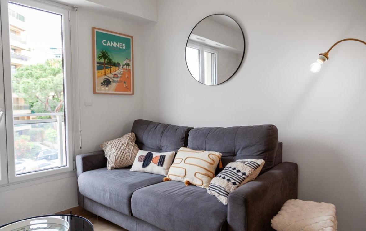 Studio Lumineux A 2 Mn A Pied De La Plage Cannes Bagian luar foto