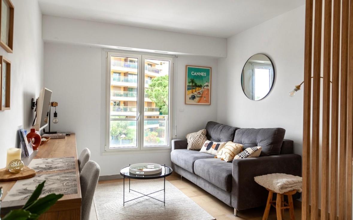 Studio Lumineux A 2 Mn A Pied De La Plage Cannes Bagian luar foto